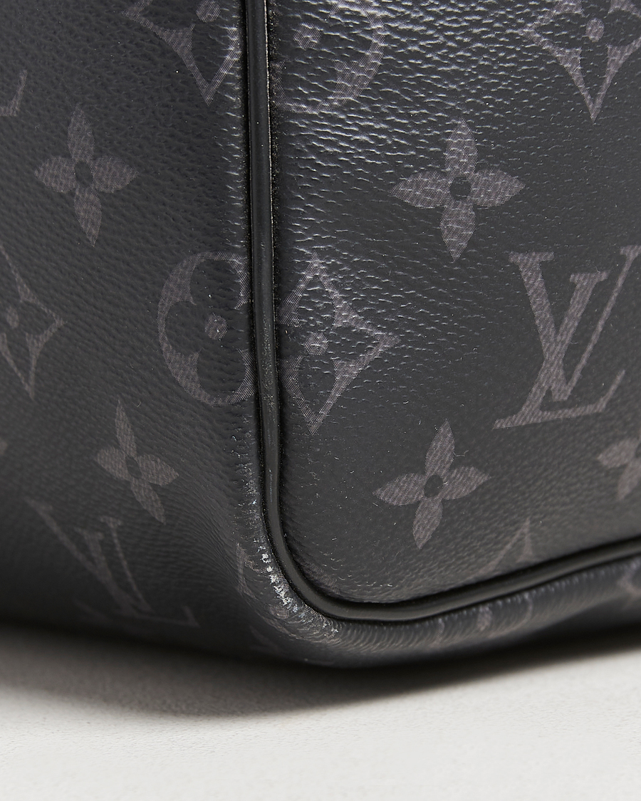 Hombres | Louis Vuitton Pre-Owned Keepall Bandoulière 55 Monogram Eclipse | Louis Vuitton Pre-Owned | Keepall Bandoulière 55 Monogram Eclipse