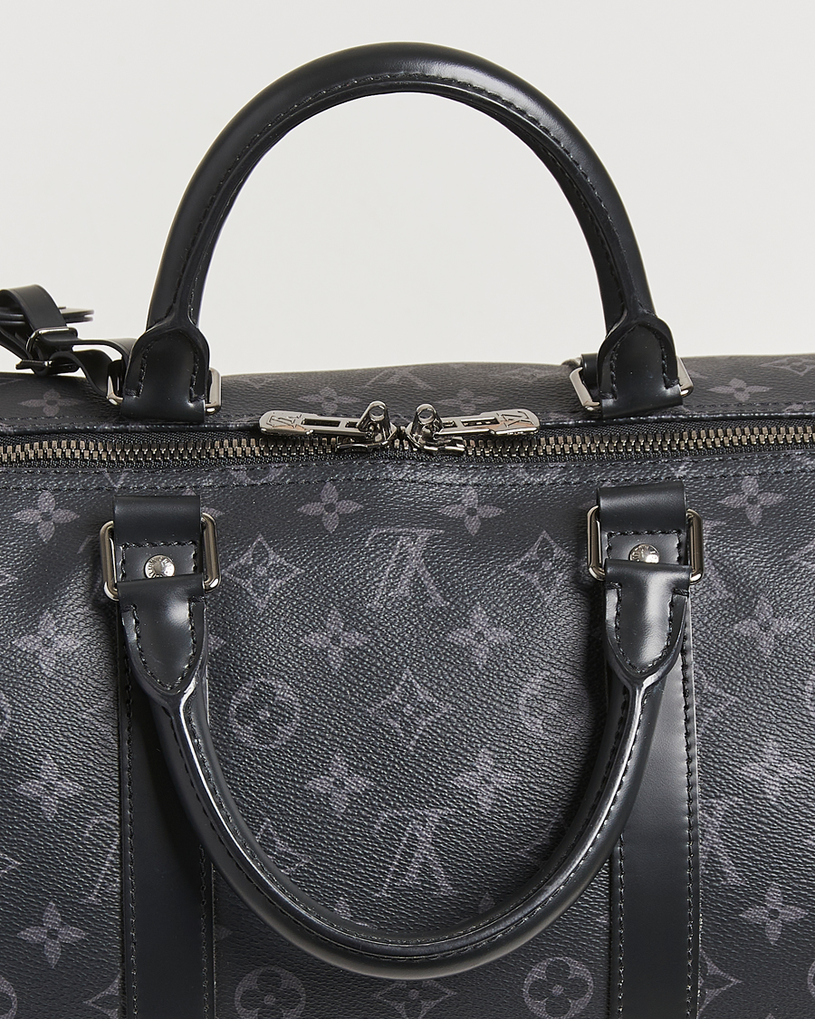 Hombres | Louis Vuitton Pre-Owned Keepall Bandoulière 55 Monogram Eclipse | Louis Vuitton Pre-Owned | Keepall Bandoulière 55 Monogram Eclipse