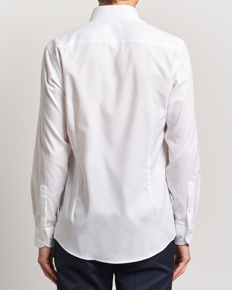 Hombres | Camisas | Eton | Slim Fit Wrinkle Free Oxford Shirt White