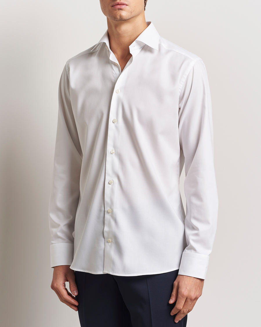 Hombres | Camisas | Eton | Slim Fit Oxford Shirt White