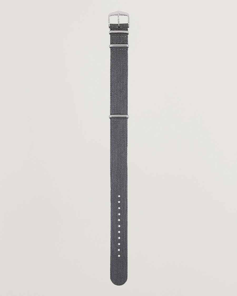 Hombres | Correas de reloj | HIRSCH | Rush Recycle Nato Watch Strap Grey
