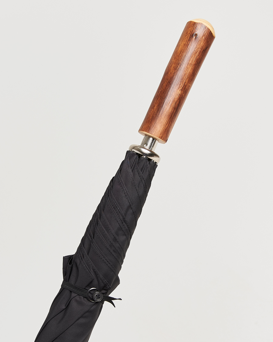 Hombres | Paraguas | Fox Umbrellas | Chestnut Straight Umbrella Black