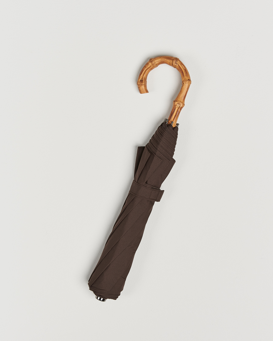 Hombres | Paraguas | Fox Umbrellas | Telescopic Umbrella Brown