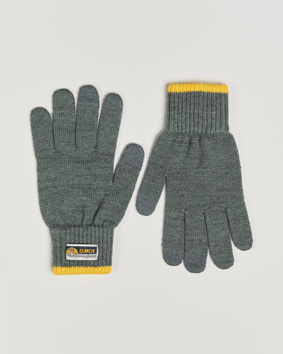 Hombres | Elmer by Swany Knitted Glove Grey | Elmer by Swany | Knitted Glove Grey