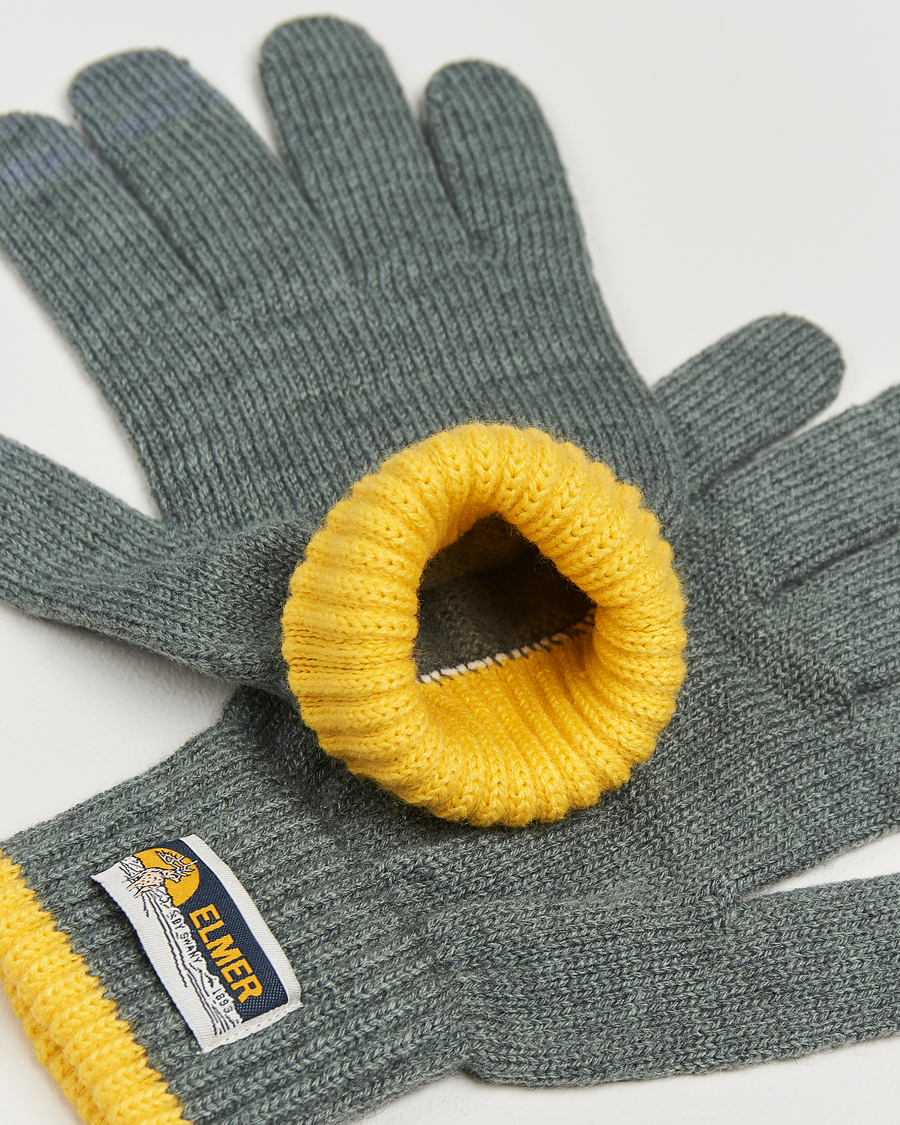 Hombres | Elmer by Swany Knitted Glove Grey | Elmer by Swany | Knitted Glove Grey