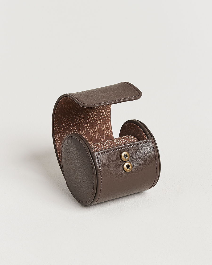 Hombres | WOLF Single Watch Roll Earth Coffee | WOLF | Single Watch Roll Earth Coffee