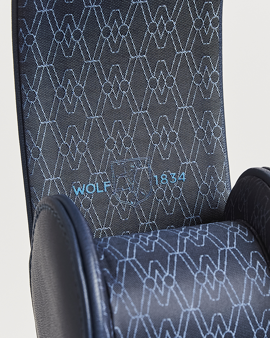 Hombres | Cajas para relojes y joyas | WOLF | Single Watch Roll Earth Midnight Blue