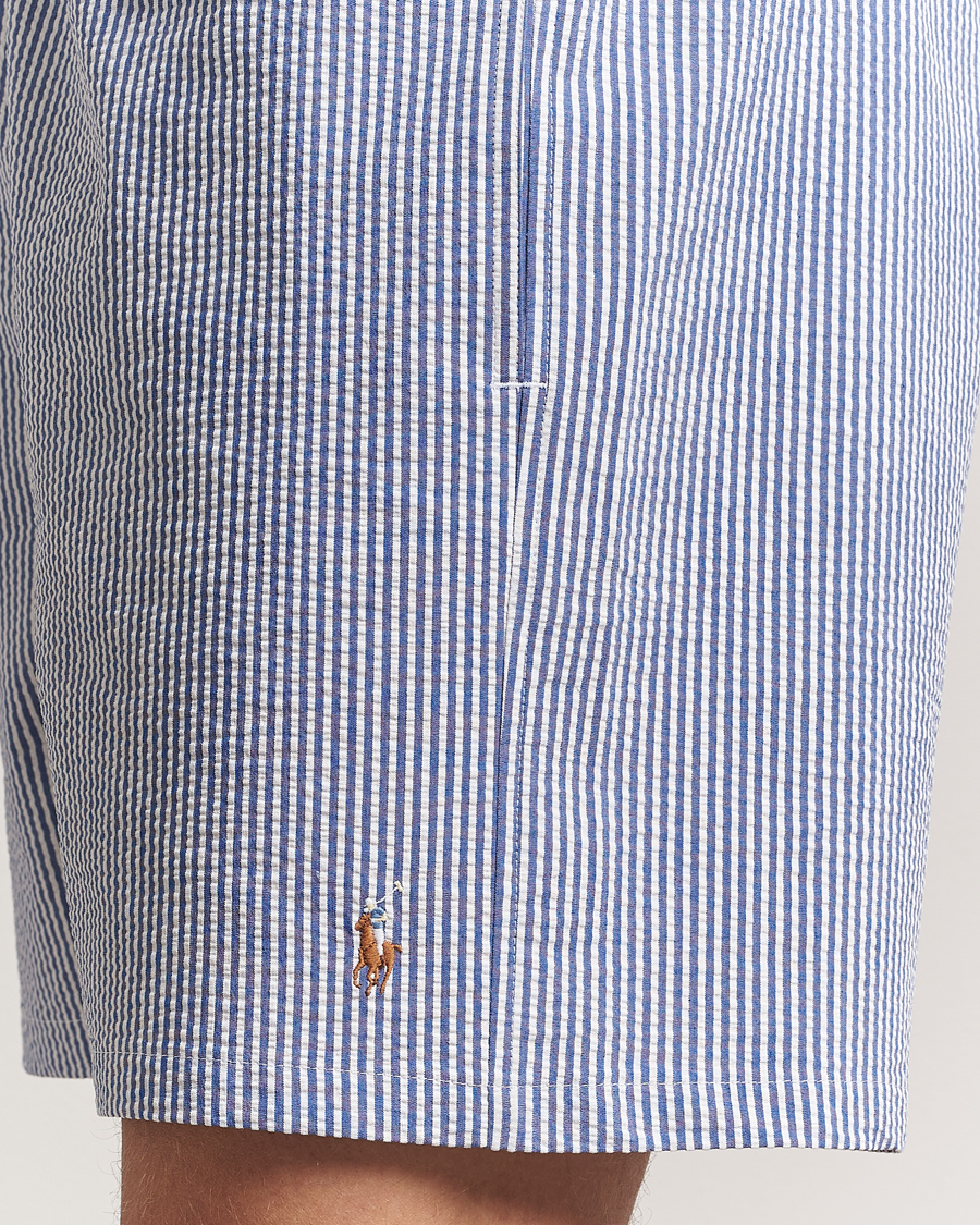 Hombres | Bañadores | Polo Ralph Lauren | Traveler Mid Trunk Seersucker Cruise Royal