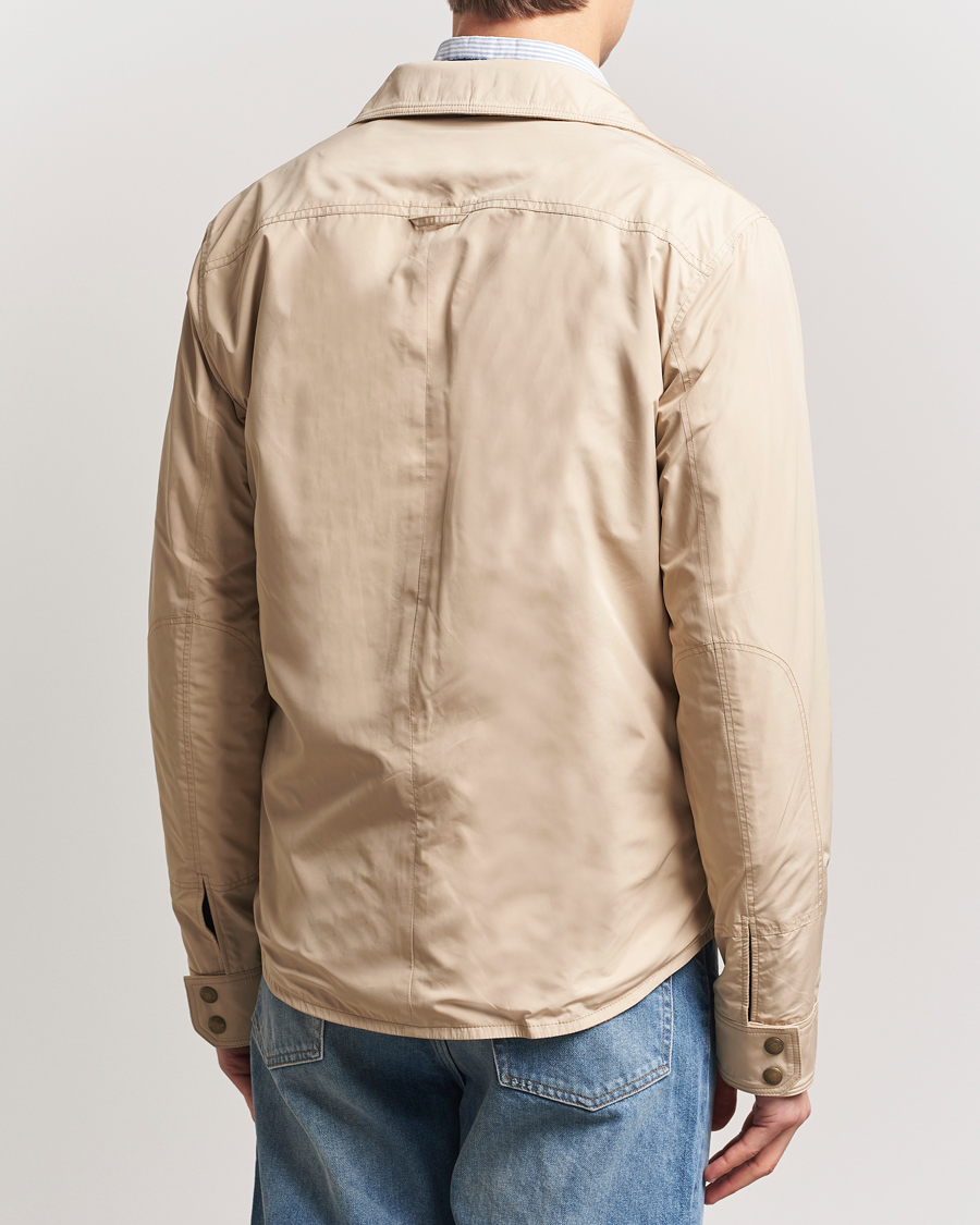 Hombres | Abrigos y chaquetas | Polo Ralph Lauren | Reversible Lined Suede Shirt Jacket Khaki/Grey