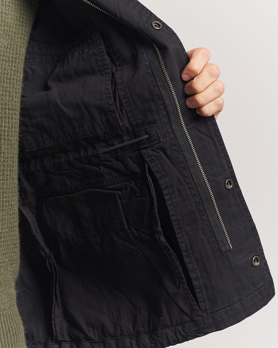 Hombres | Abrigos y chaquetas | Polo Ralph Lauren | Herringbone Field Jacket Polo Black