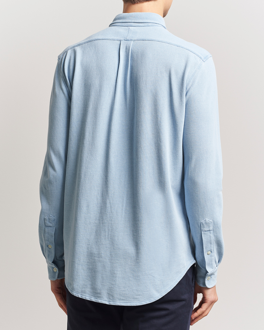 Hombres | Camisas | Polo Ralph Lauren | Featherweight Mesh Shirt Light Indigo