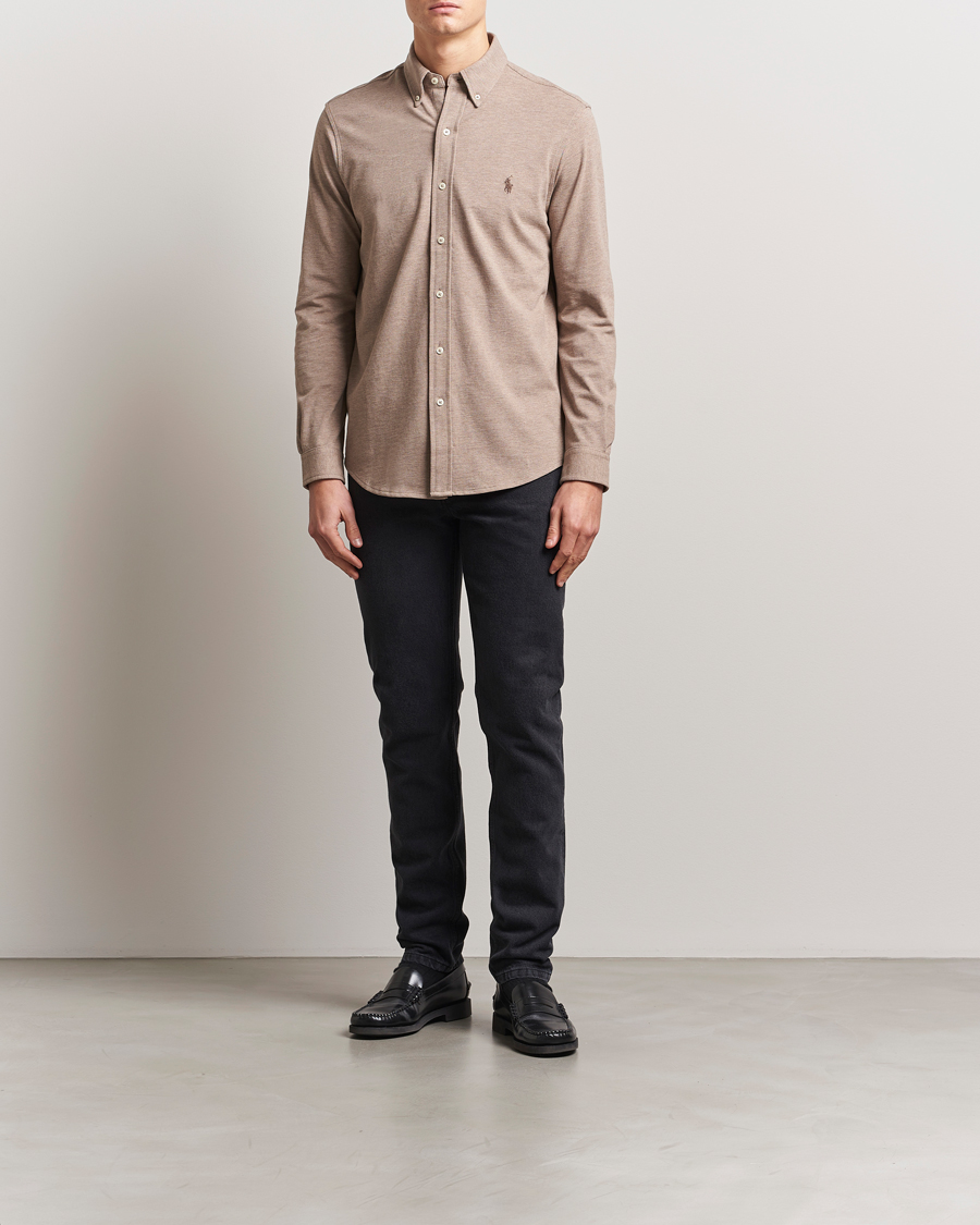 Hombres | Camisas | Polo Ralph Lauren | Featherweight Mesh Shirt Adirondack Heahter