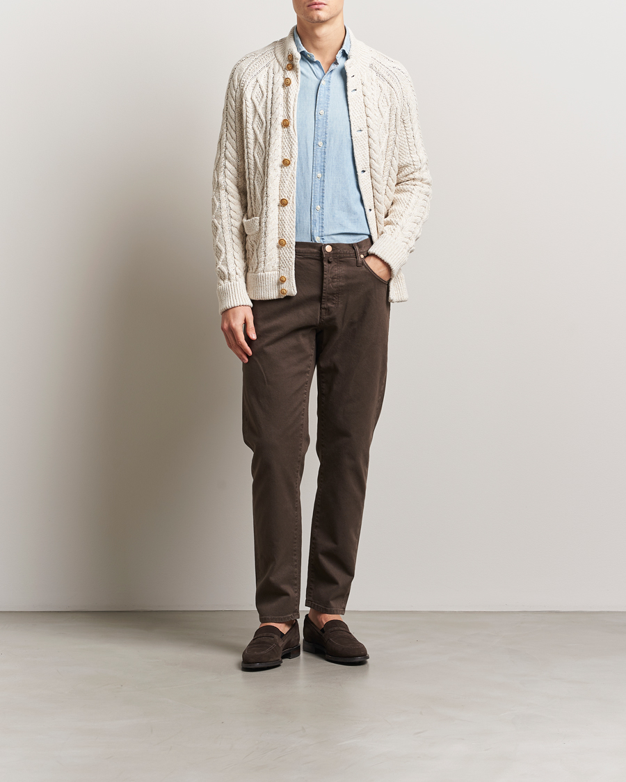 Hombres | Jerséis y prendas de punto | Polo Ralph Lauren | Cotton Cardigan Cream Combo
