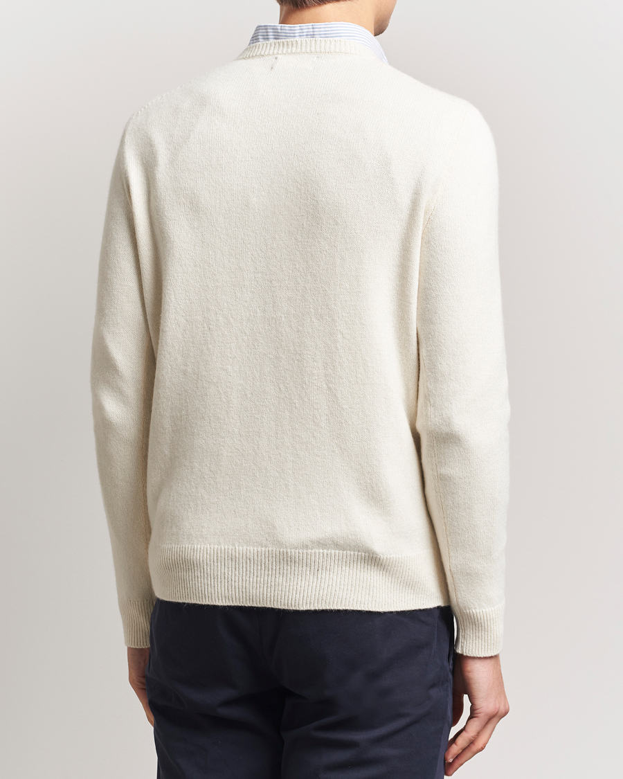 Hombres | Jerséis y prendas de punto | Polo Ralph Lauren | Cotton/Wool Pullover Andover Cream