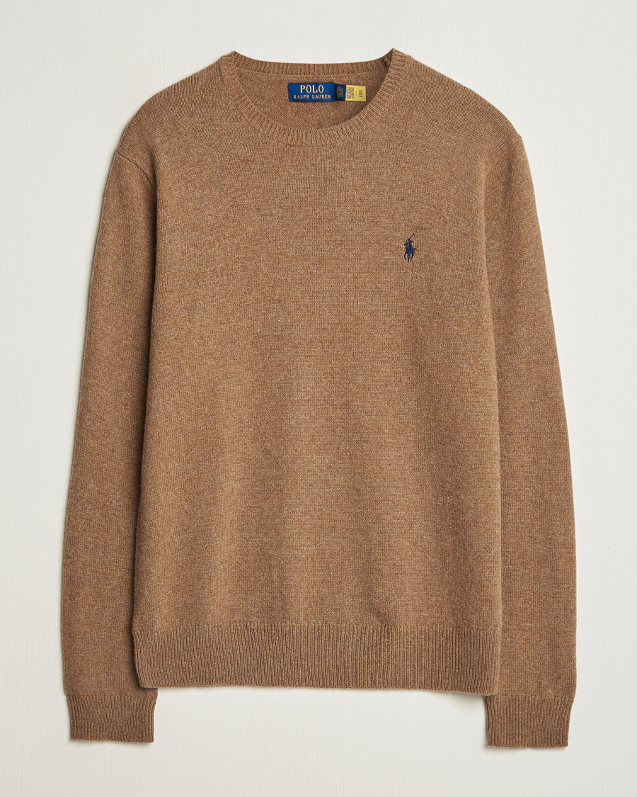 Hombres | Jerséis y prendas de punto | Polo Ralph Lauren | Cotton/Wool Pullover Copper Melange