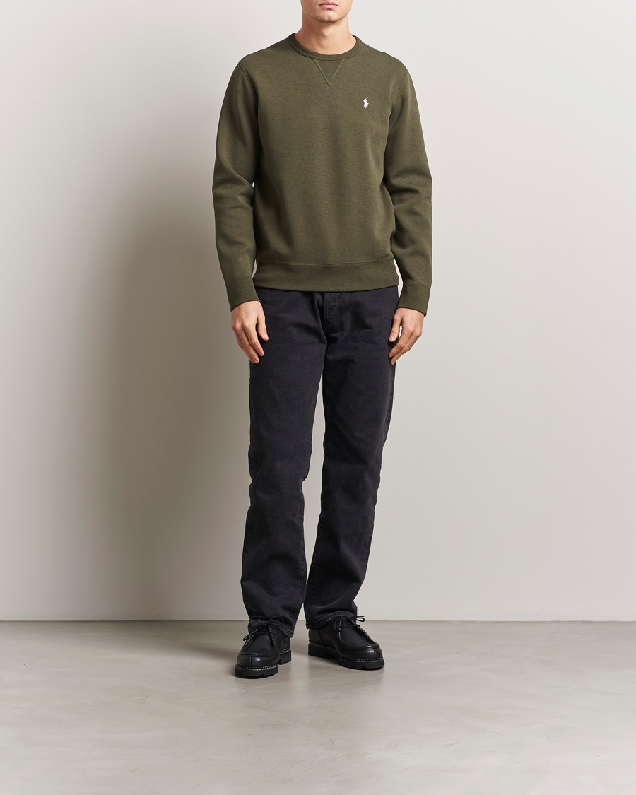 Hombres | Jerséis y prendas de punto | Polo Ralph Lauren | Double Knit Sweatshirt Alpine Heather