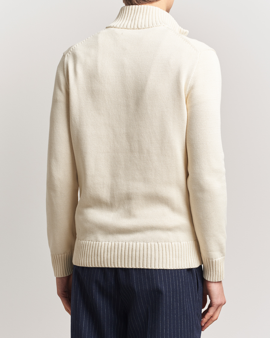 Hombres | Jerséis y prendas de punto | Polo Ralph Lauren | Cotton Pullover Half Zip Andover Cream