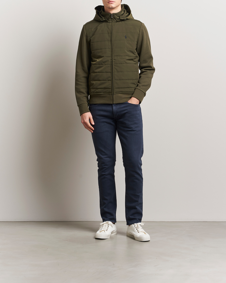 Hombres | Jerséis y prendas de punto | Polo Ralph Lauren | Hybrid Hooded Full-Zip Sweater Armadillo