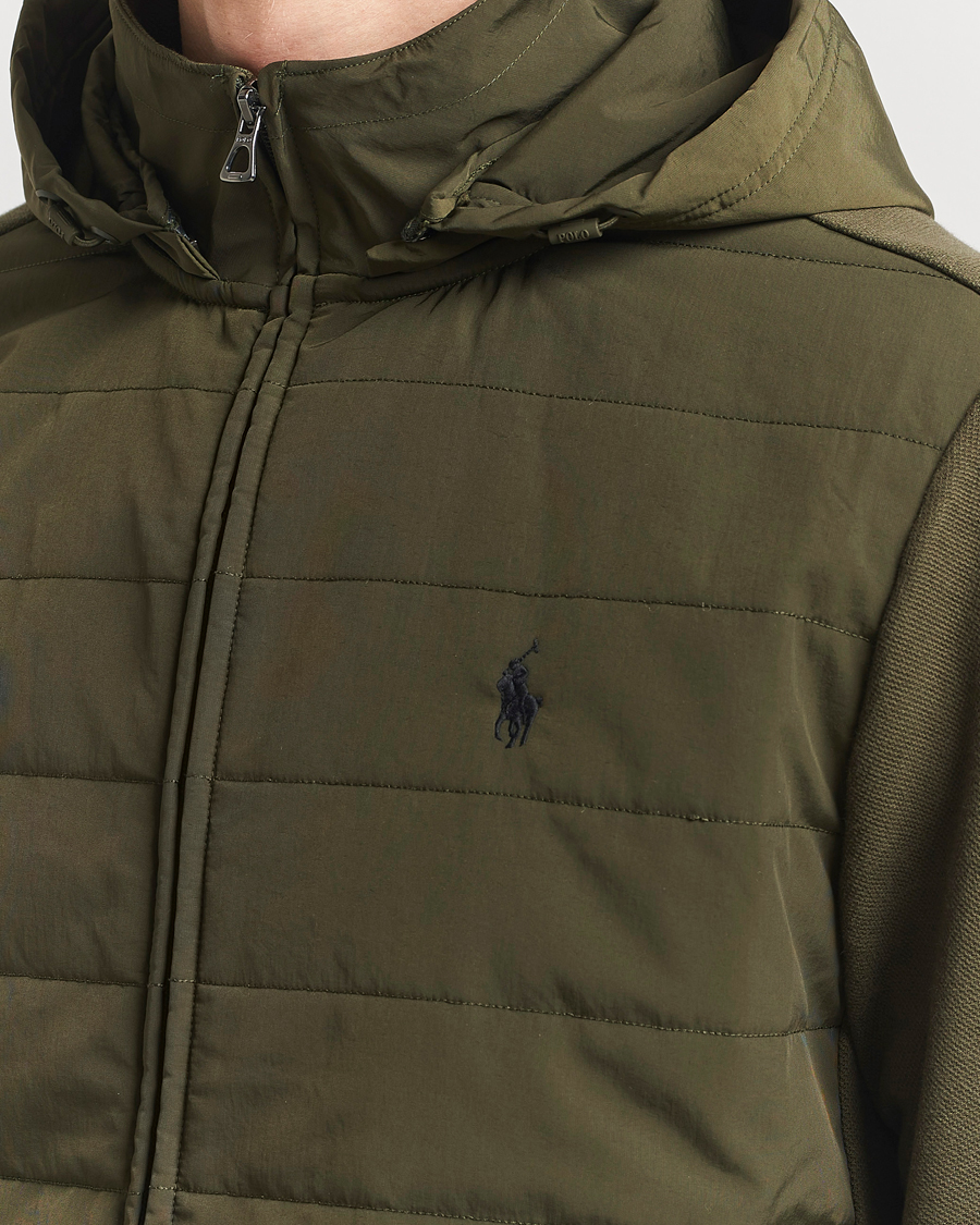 Hombres | Jerséis y prendas de punto | Polo Ralph Lauren | Hybrid Hooded Full-Zip Sweater Armadillo