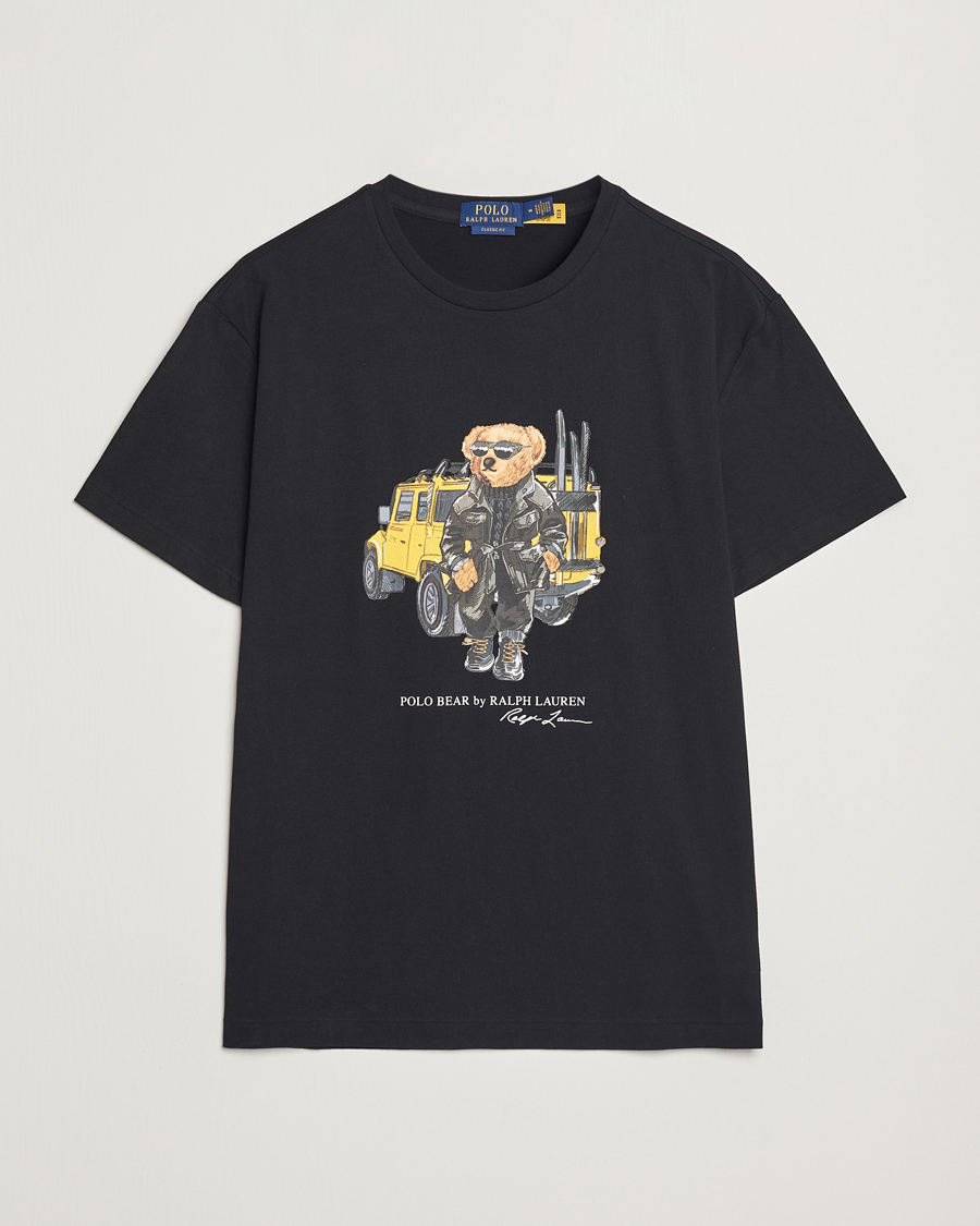 Hombres | Camisetas | Polo Ralph Lauren | Printed Bear Crew Neck T-Shirt Polo Black