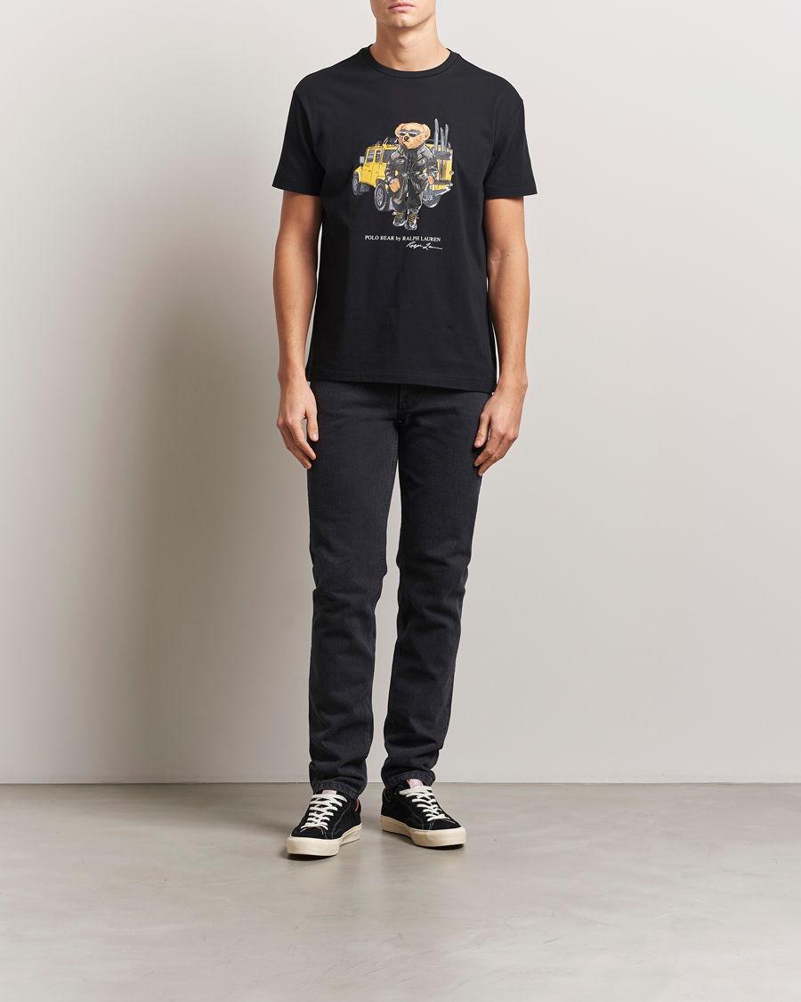 Hombres | Camisetas | Polo Ralph Lauren | Printed Bear Crew Neck T-Shirt Polo Black