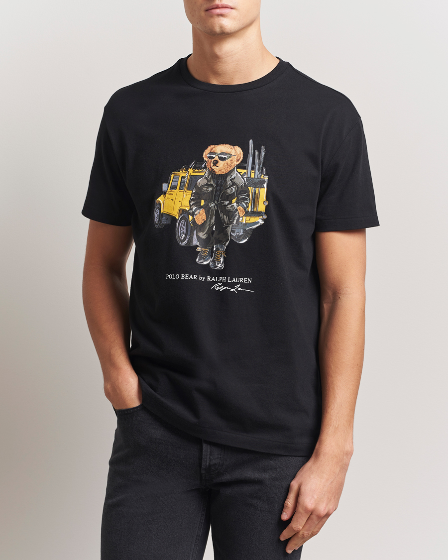 Hombres | Camisetas | Polo Ralph Lauren | Printed Bear Crew Neck T-Shirt Polo Black