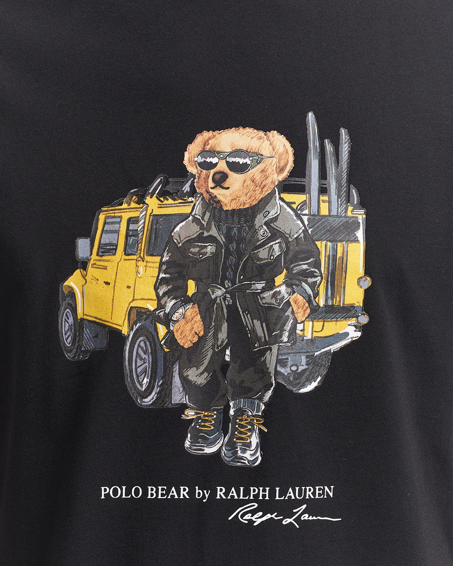 Hombres | Camisetas | Polo Ralph Lauren | Printed Bear Crew Neck T-Shirt Polo Black