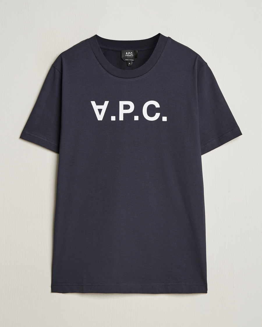 Hombres | Camisetas | A.P.C. | VPC T-Shirt Dark Navy