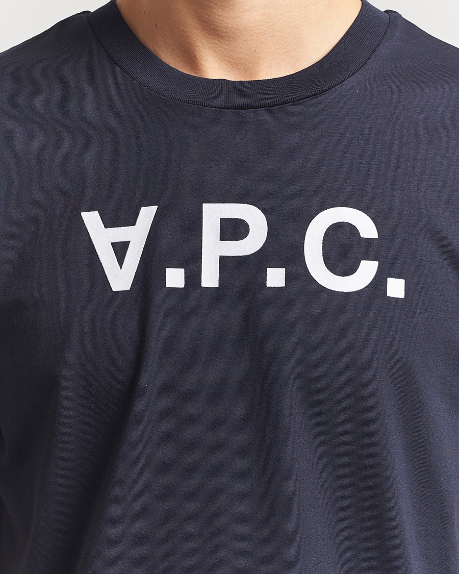 Hombres | Camisetas | A.P.C. | VPC T-Shirt Dark Navy