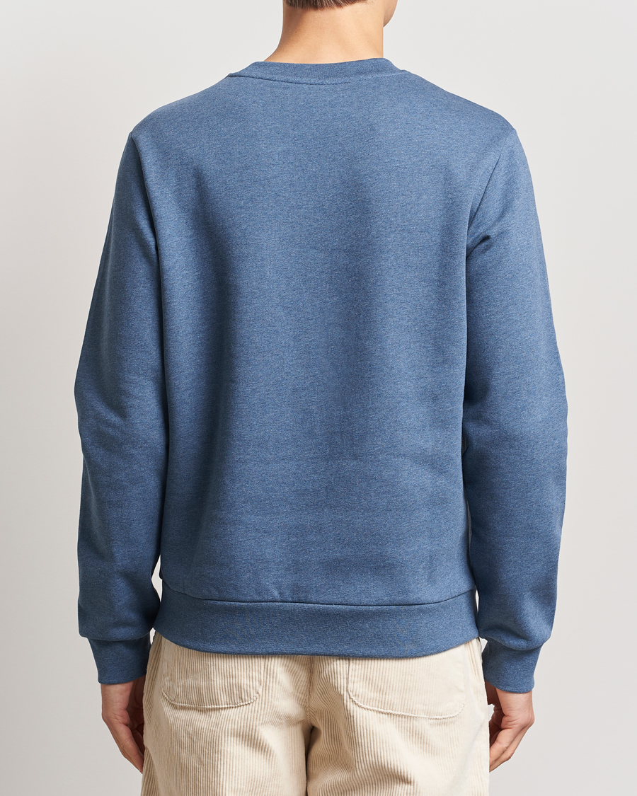 Hombres | Jerséis y prendas de punto | A.P.C. | Rue Madame Sweatshirt Blue Melange
