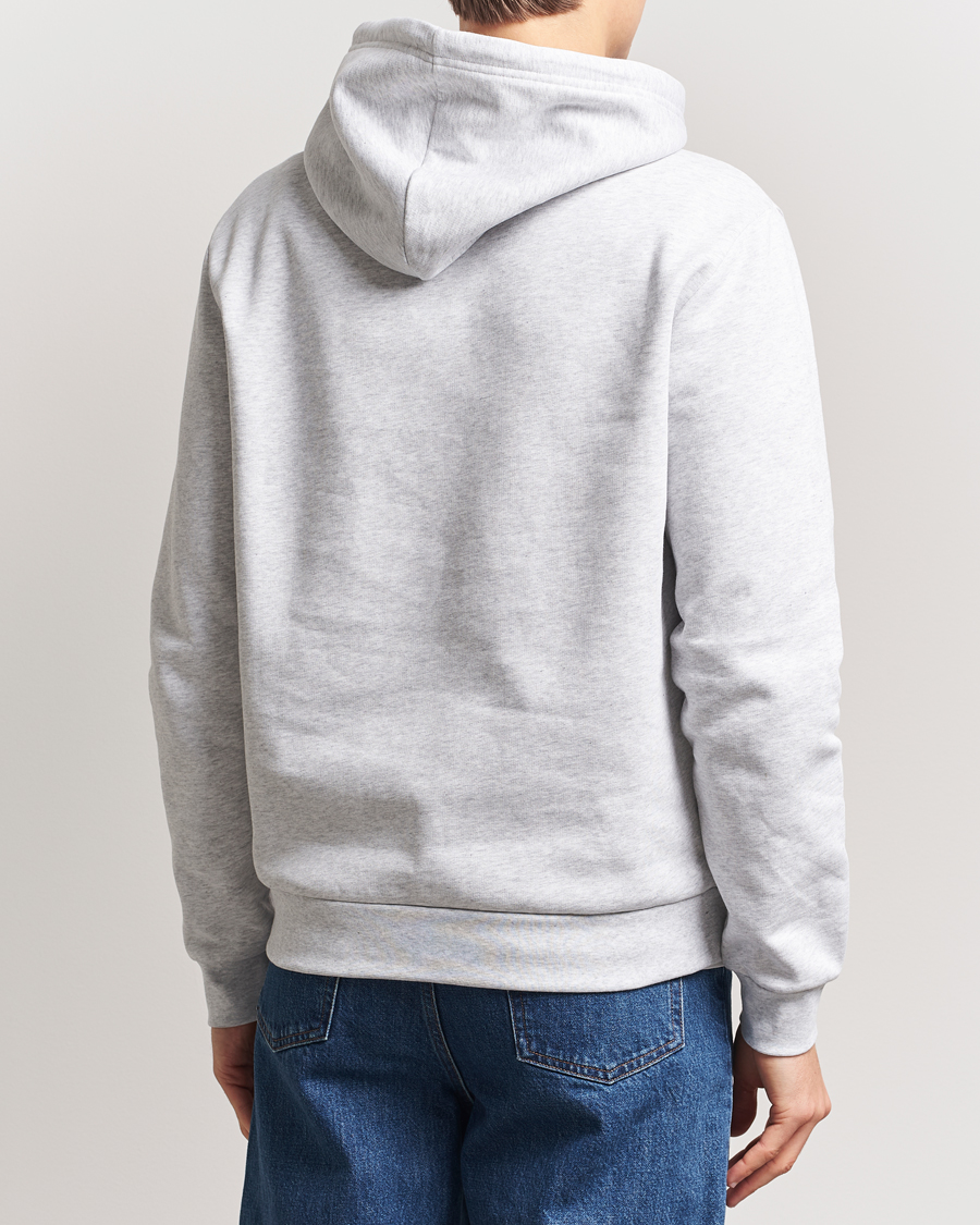 Hombres | Jerséis y prendas de punto | A.P.C. | Rue Madame Hoodie Heather Grey/Black
