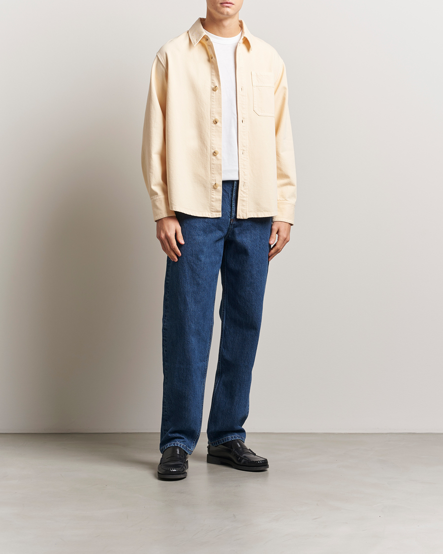 Hombres | Camisas | A.P.C. | Basile Denim Overshirt Vanilla