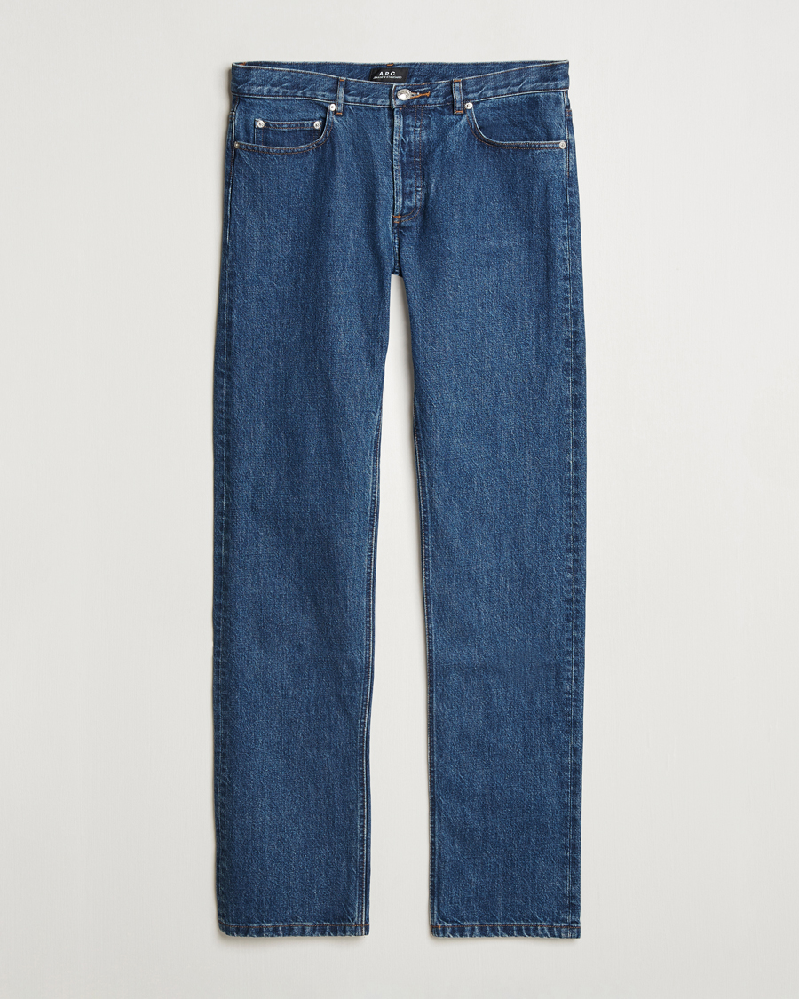 Hombres | Pantalones | A.P.C. | New Standard Jeans Washed Indigo