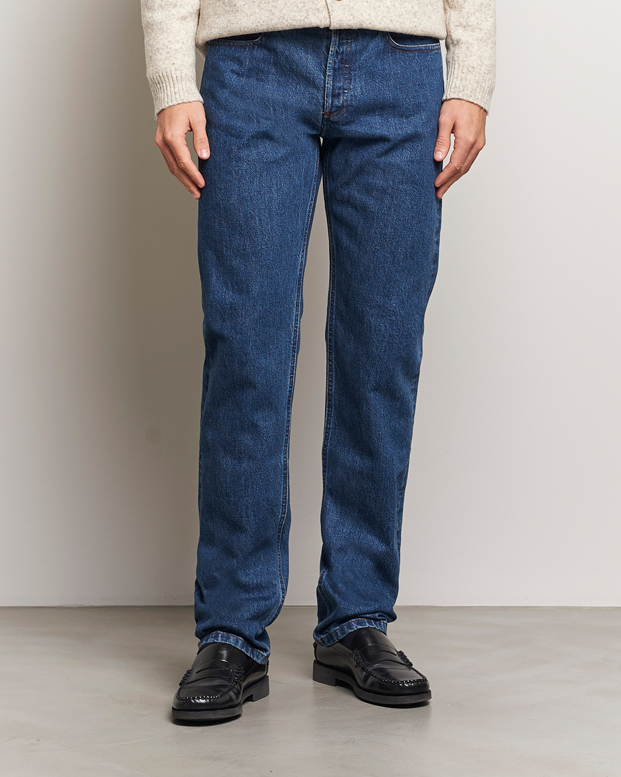 Hombres | Pantalones | A.P.C. | New Standard Jeans Washed Indigo