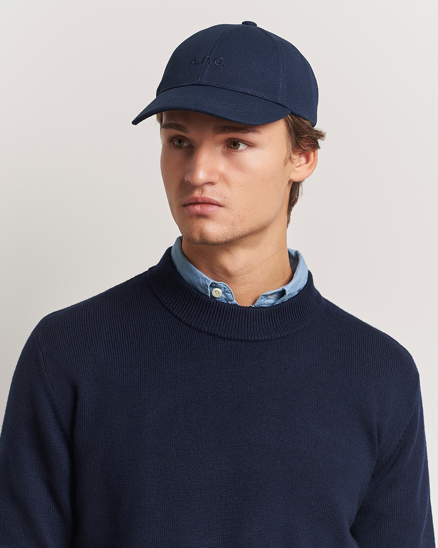 Hombres | Sombreros y gorras | A.P.C. | A.P.C.Charlie Baseball CapDark Navy