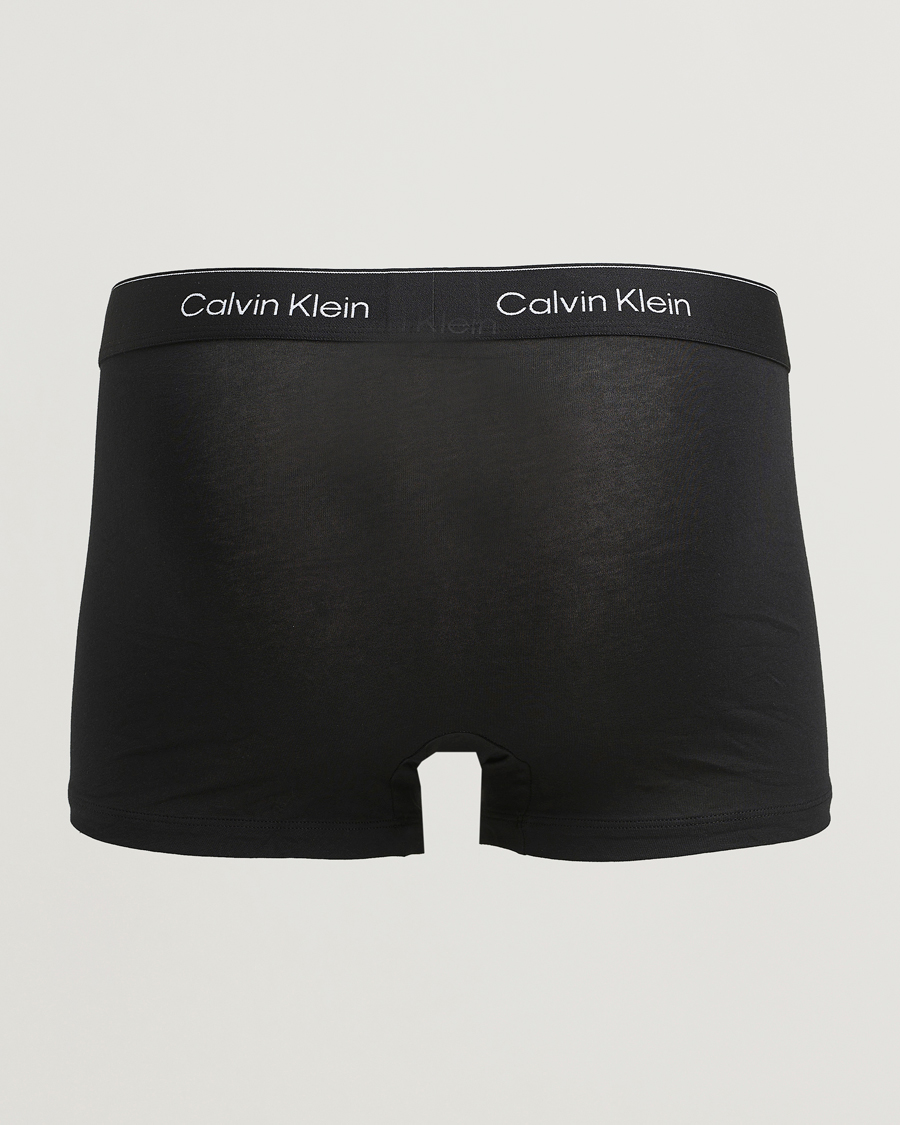 Hombres | Ropa interior y calcetines | Calvin Klein | 5-Pack Icon Cotton Stretch Trunk Black