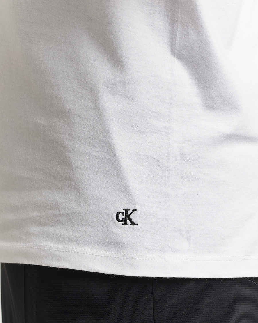 Hombres | Camisetas | Calvin Klein | 3-Pack Cotton Crew Neck T-Shirt White