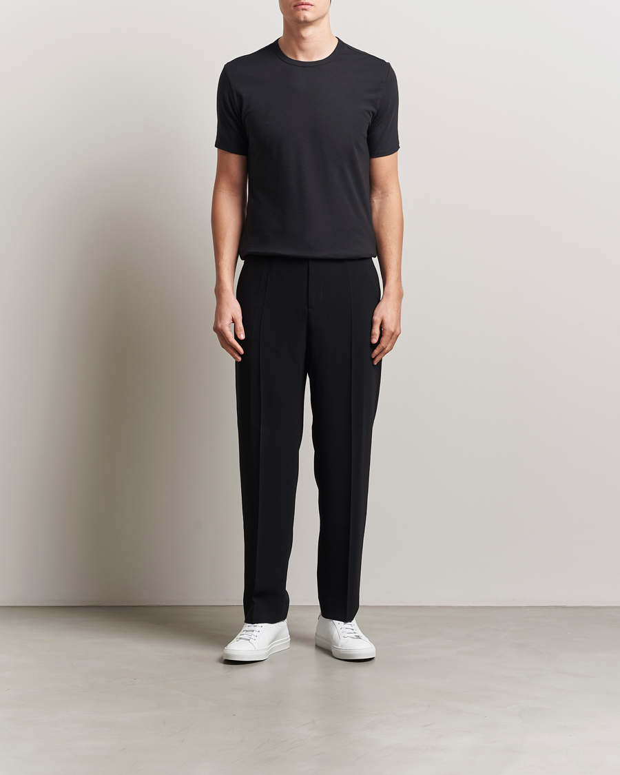Hombres | Camisetas | Calvin Klein | 3-Pack Cotton Stretch Crew Neck T-Shirt White/Black/Grey