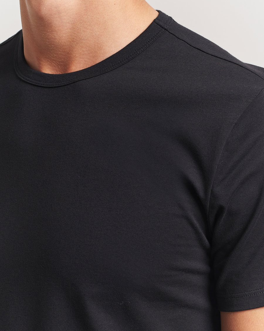 Hombres | Camisetas | Calvin Klein | 3-Pack Cotton Stretch Crew Neck T-Shirt Black