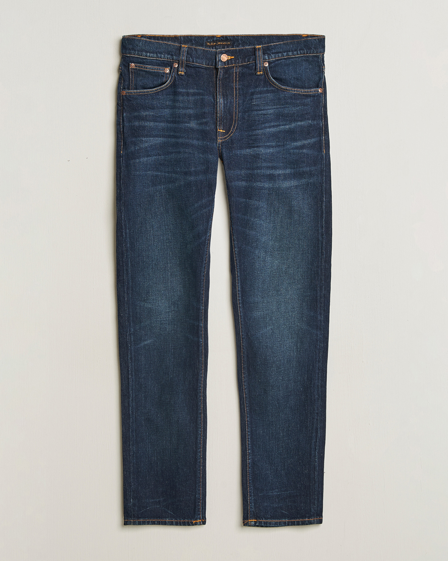 Hombres | Vaqueros | Nudie Jeans | Lean Dean Jeans Blue Night