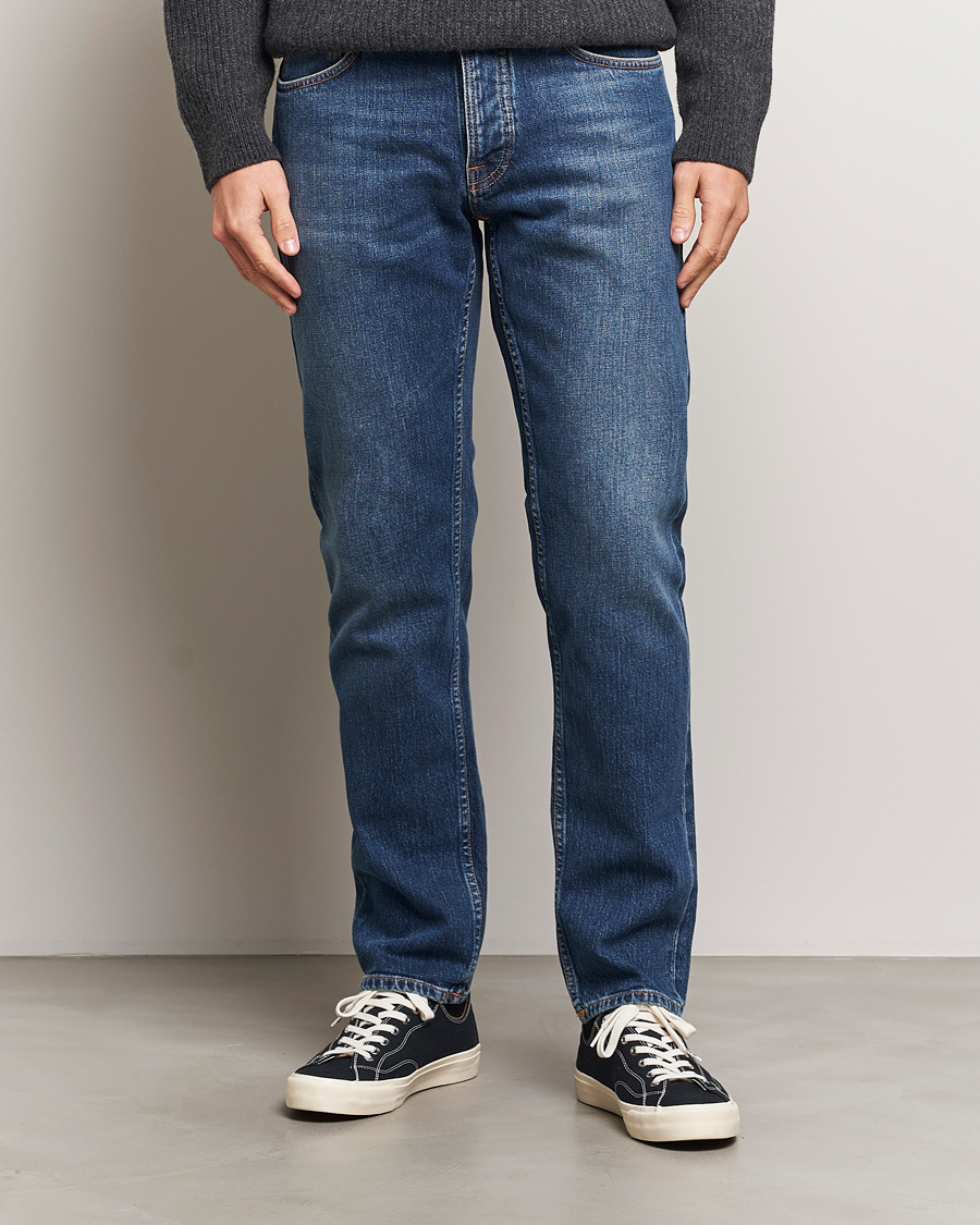 Hombres | Pantalones | Nudie Jeans | Solid Ollie Jeans Wild Blue