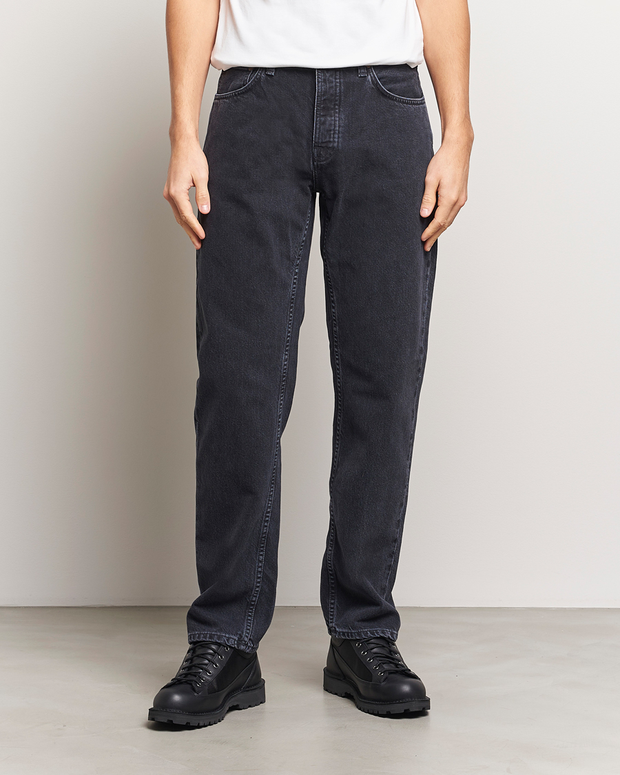 Hombres | Pantalones | Nudie Jeans | Rad Rufus Jeans Black Vintage