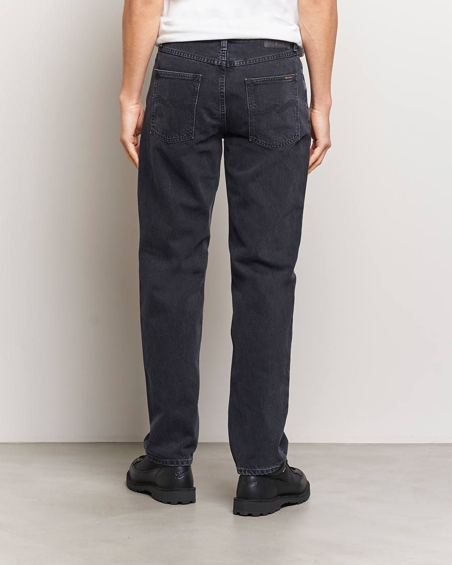 Hombres | Pantalones | Nudie Jeans | Rad Rufus Jeans Black Vintage