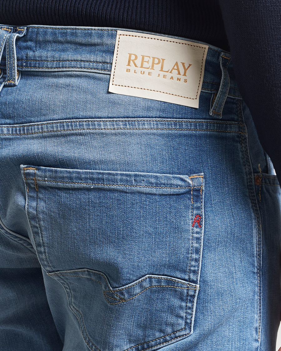 Hombres | Vaqueros | Replay | Rocco Comfort Fit Stertch Jeans Medium Blue