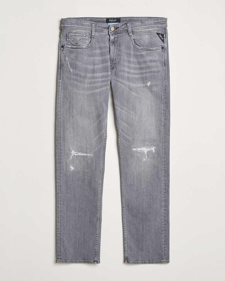 Hombres | Vaqueros | Replay | Rocco Comfort Fit Stretch Jeans Washed Grey