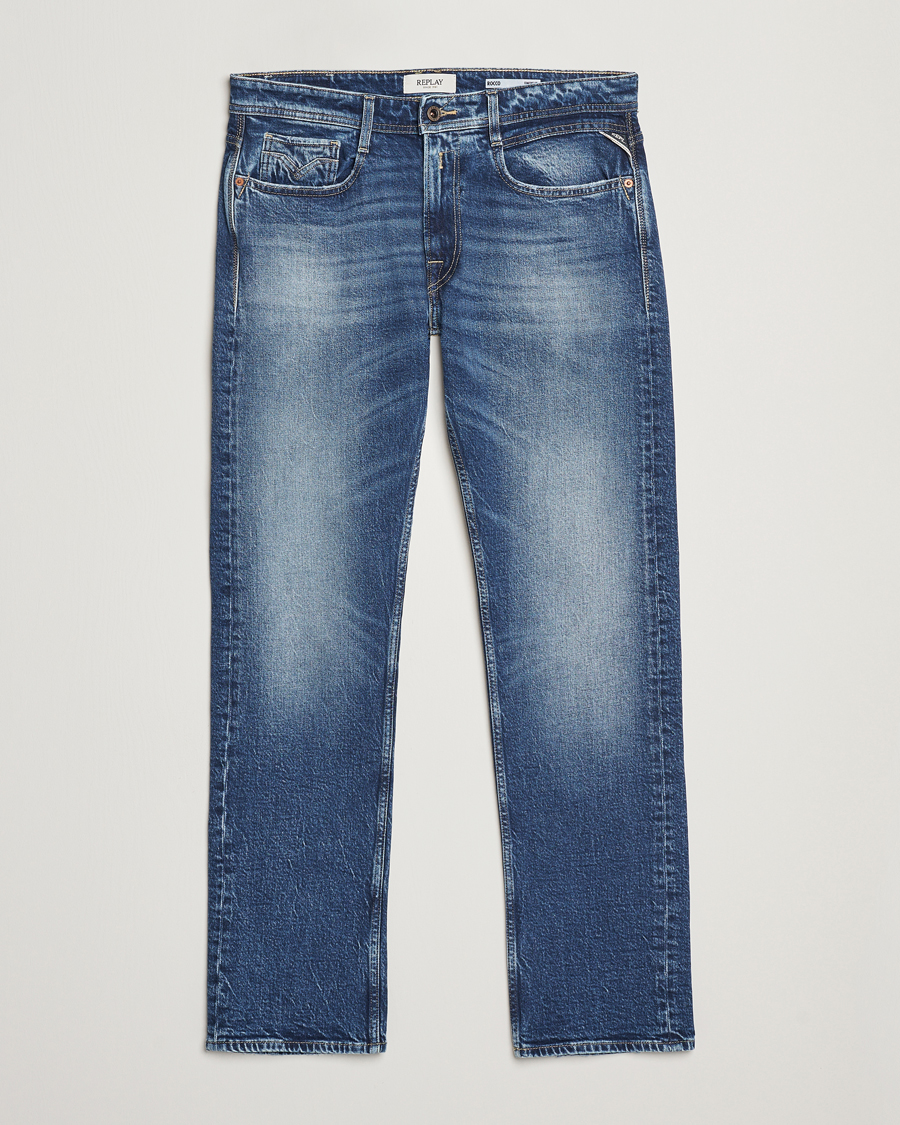 Hombres | Vaqueros | Replay | Rocco Comfort Fit Original Stretch Jeans Medium Blue