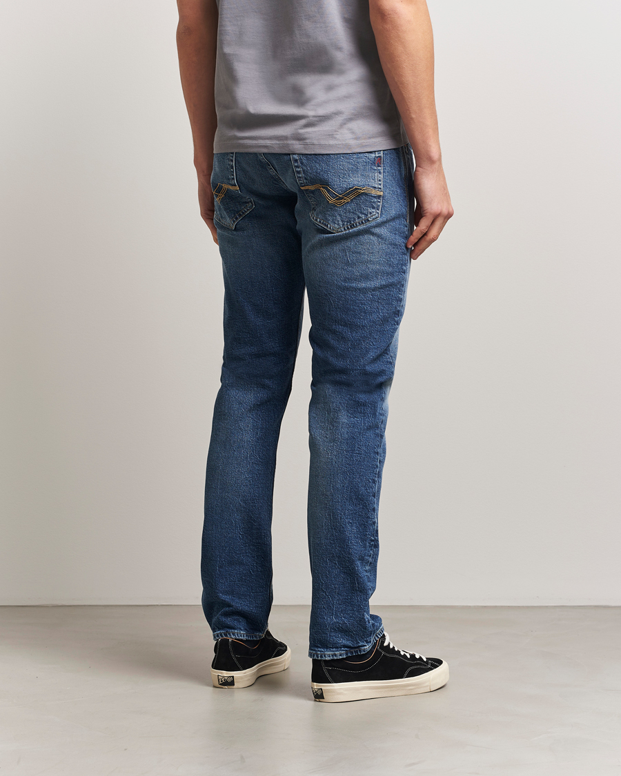 Hombres | Vaqueros | Replay | Rocco Comfort Fit Original Stretch Jeans Medium Blue