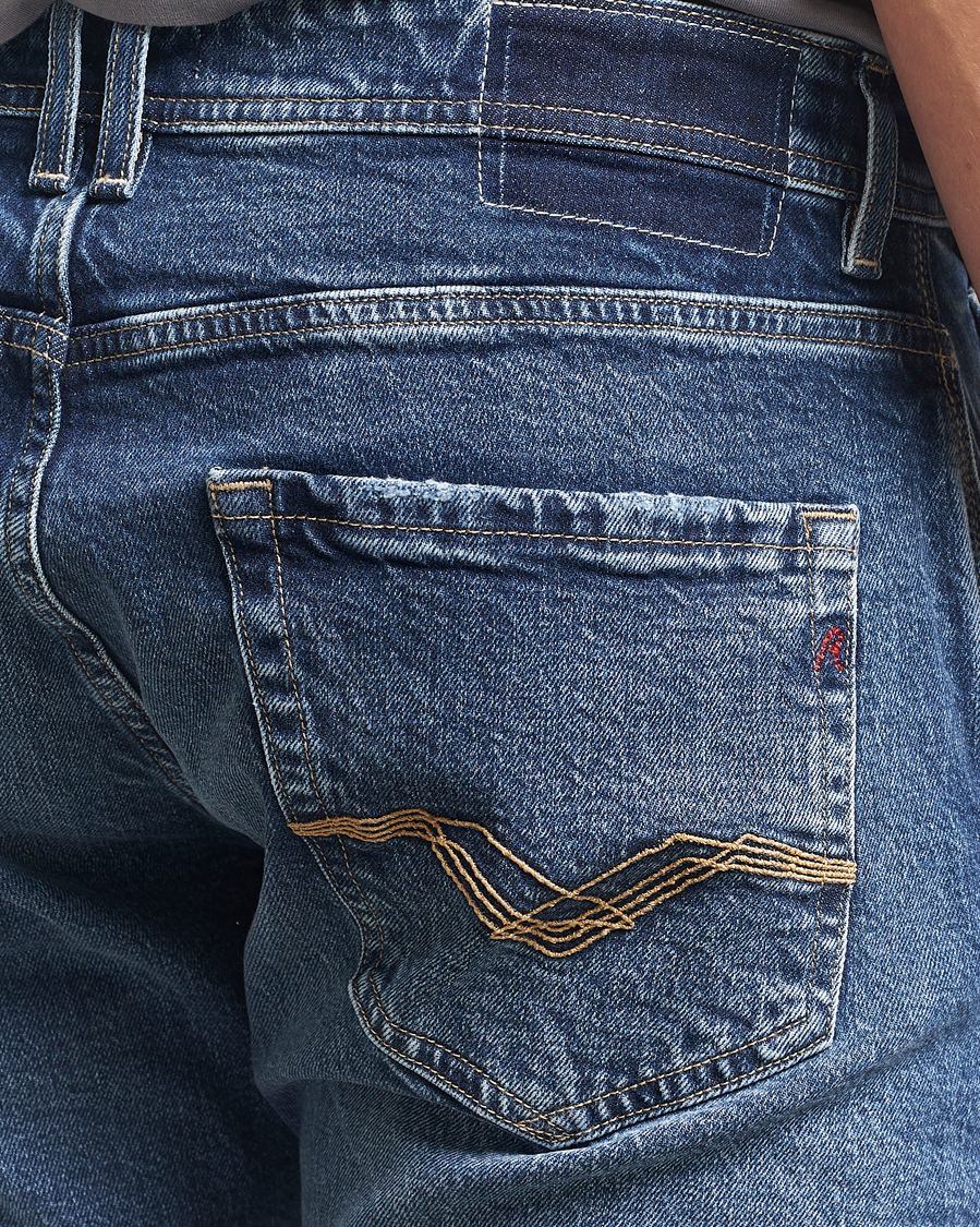 Hombres | Vaqueros | Replay | Rocco Comfort Fit Original Stretch Jeans Medium Blue