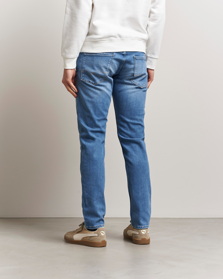 Hombres | Vaqueros | Replay | Anbass Stretch Jeans Medium Blue