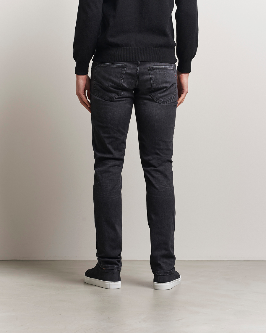 Hombres | Vaqueros | Replay | Grover Straight Fit Stretch Jeans Washed Black